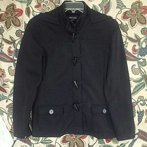 New Look Black Zip Up Hoodie